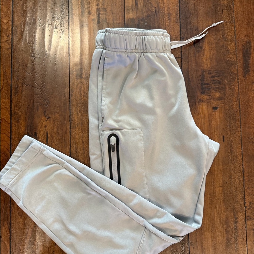 BCG Light Gray Joggers with Zipper Pocket